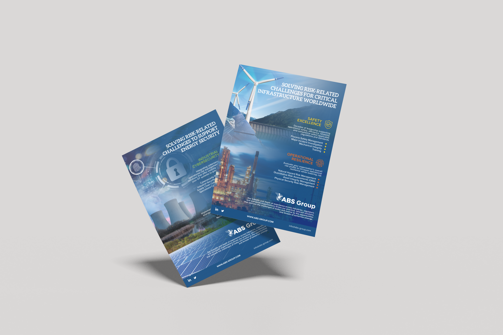 A4 printed business Flyers for Expo Becky Designs