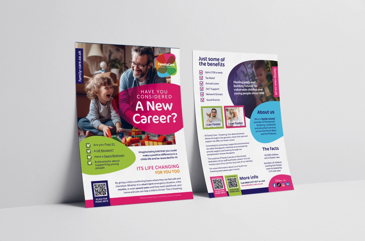 Flyer design and print